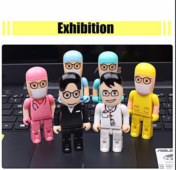 PE7727RMU-500-Super-Cute-men-Doctors-Nurse-U-DISK-Styles-Memory-2-0-version-usb-pen-drive