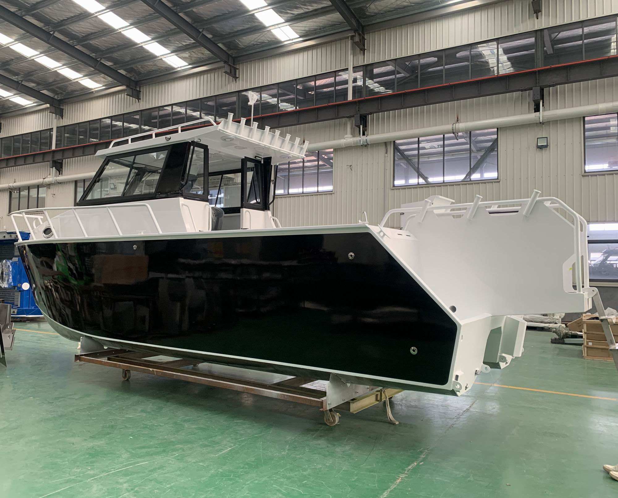 SeaKingBoat26ftYachtLuxuryDeepVOutboardTwinHullSailingCatamaranFishingBoatAluminumforsale_f6c1d7dc209f65afc25389353b4b38d51