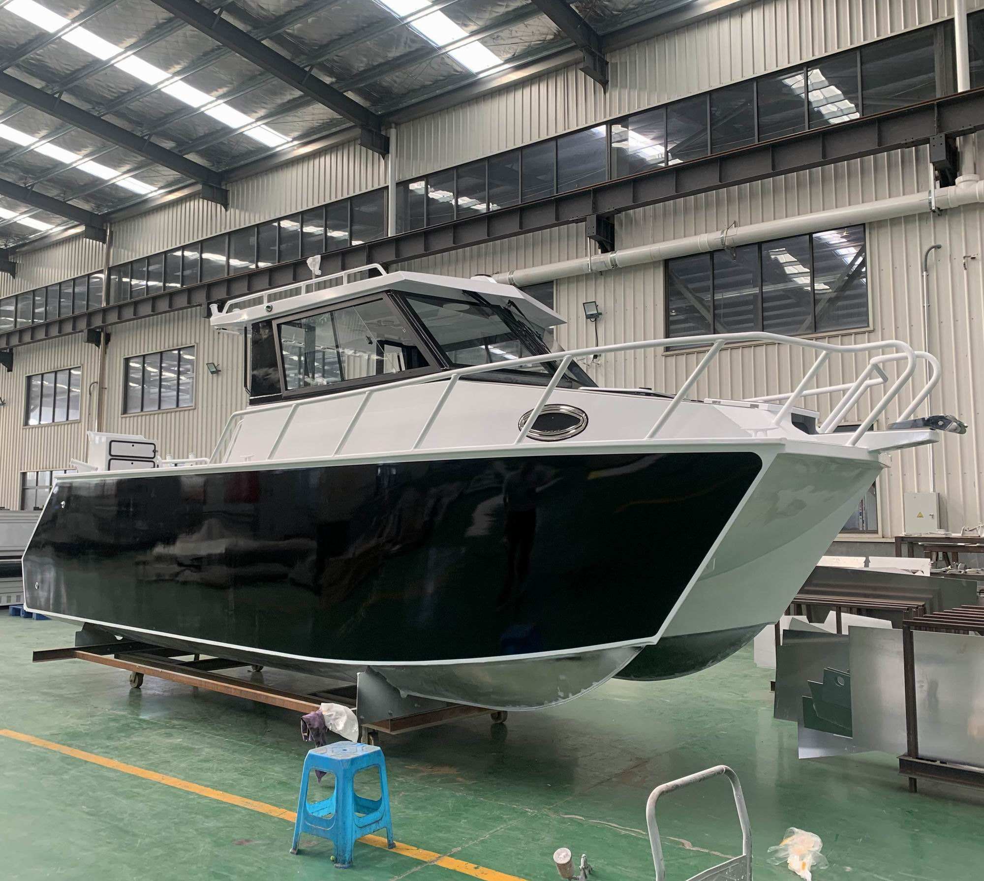 SeaKingBoat26ftYachtLuxuryDeepVOutboardTwinHullSailingCatamaranFishingBoatAluminumforsale_a61b25cfb5c55179d4f01b68fe536b1d1