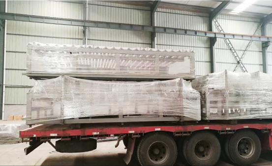 First Non-Autoclave Continuous PVB/SGP Laminating Machine Shipping to India