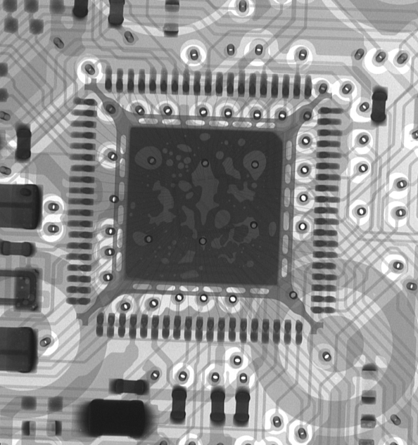 PCBA - QFN Soldering Inspection-xray