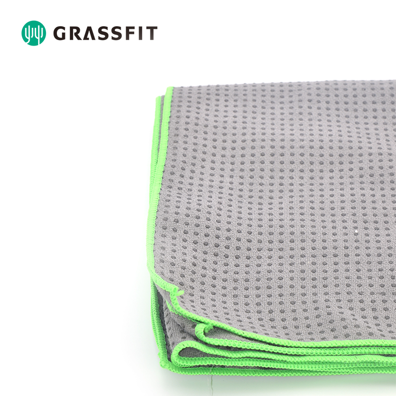 GRASSFITSuperAbsorbentYogaMatTowelwithSiliconeDots3