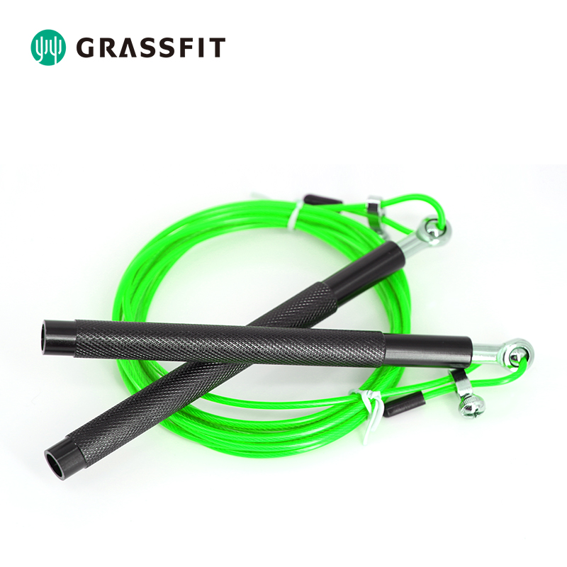 GRASSFITFastSpeedAdjustableAluminumJumpRope1