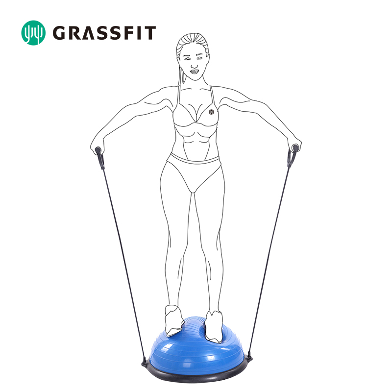 GRASSFITStabilityTrainingHalfBalanceYogaBall7