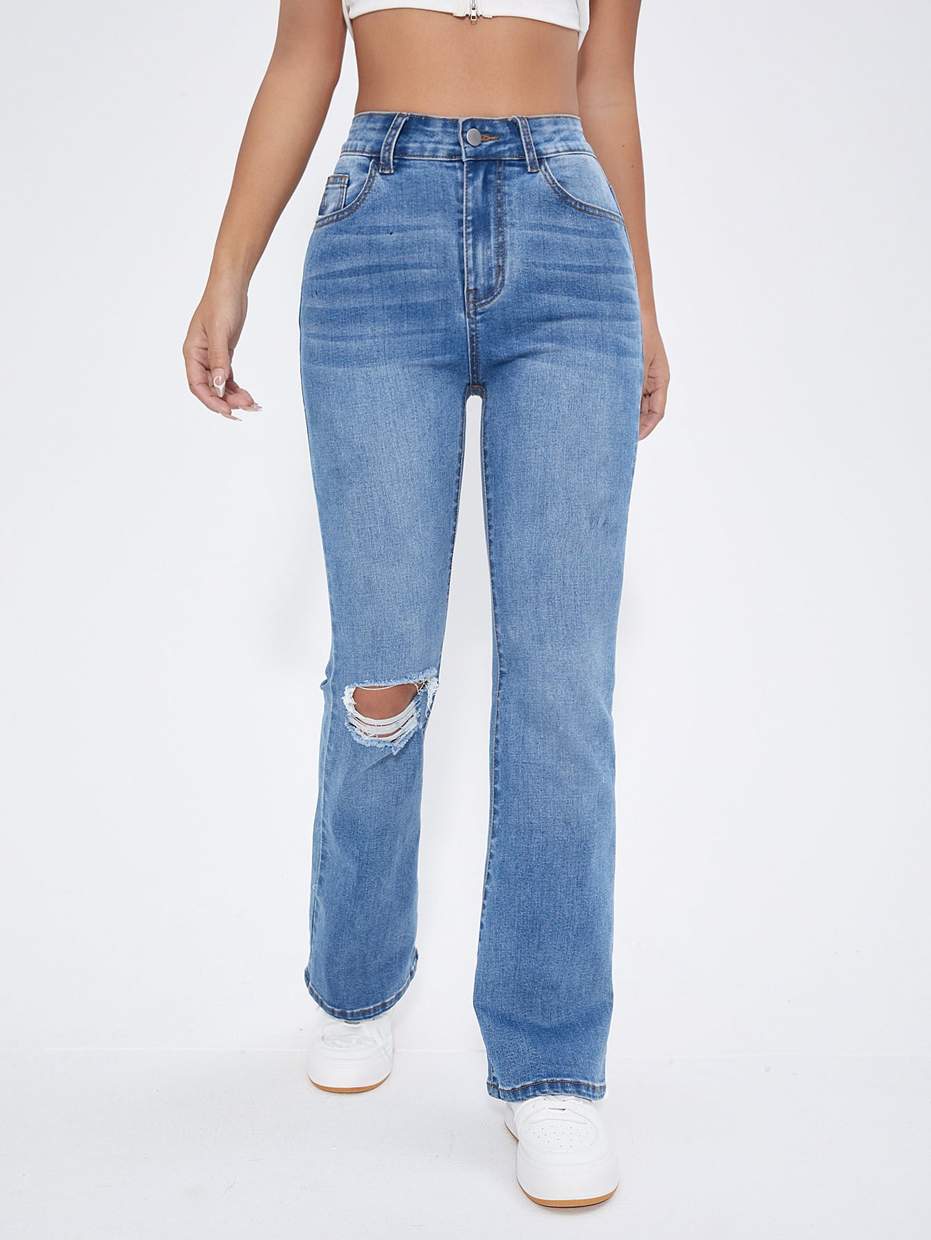 EZwearHighWaistRippedFlareLegJeans_10881998_details_4