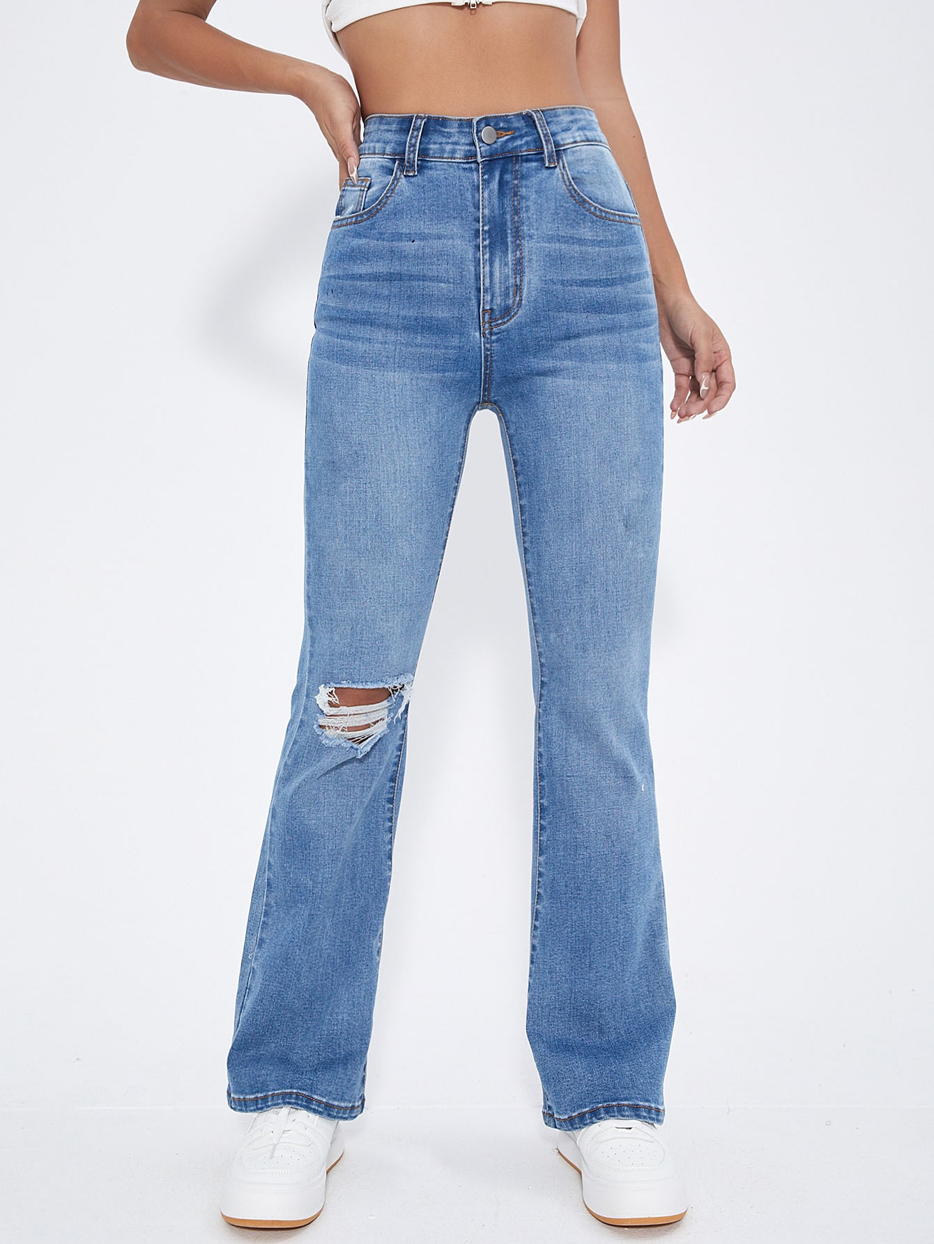 EZwearHighWaistRippedFlareLegJeans_10881998_details_5