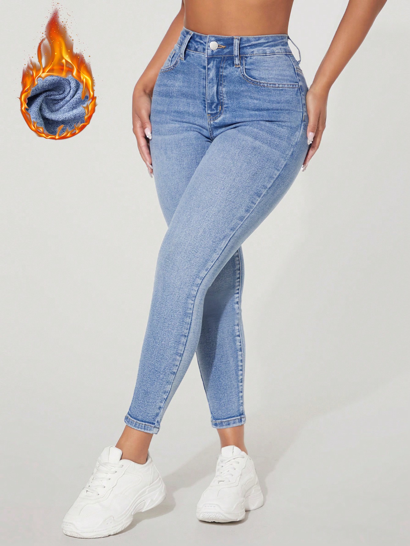 EssnceBrushedFabricThermalHighWaistSkinnyJeans_23659320_details_0