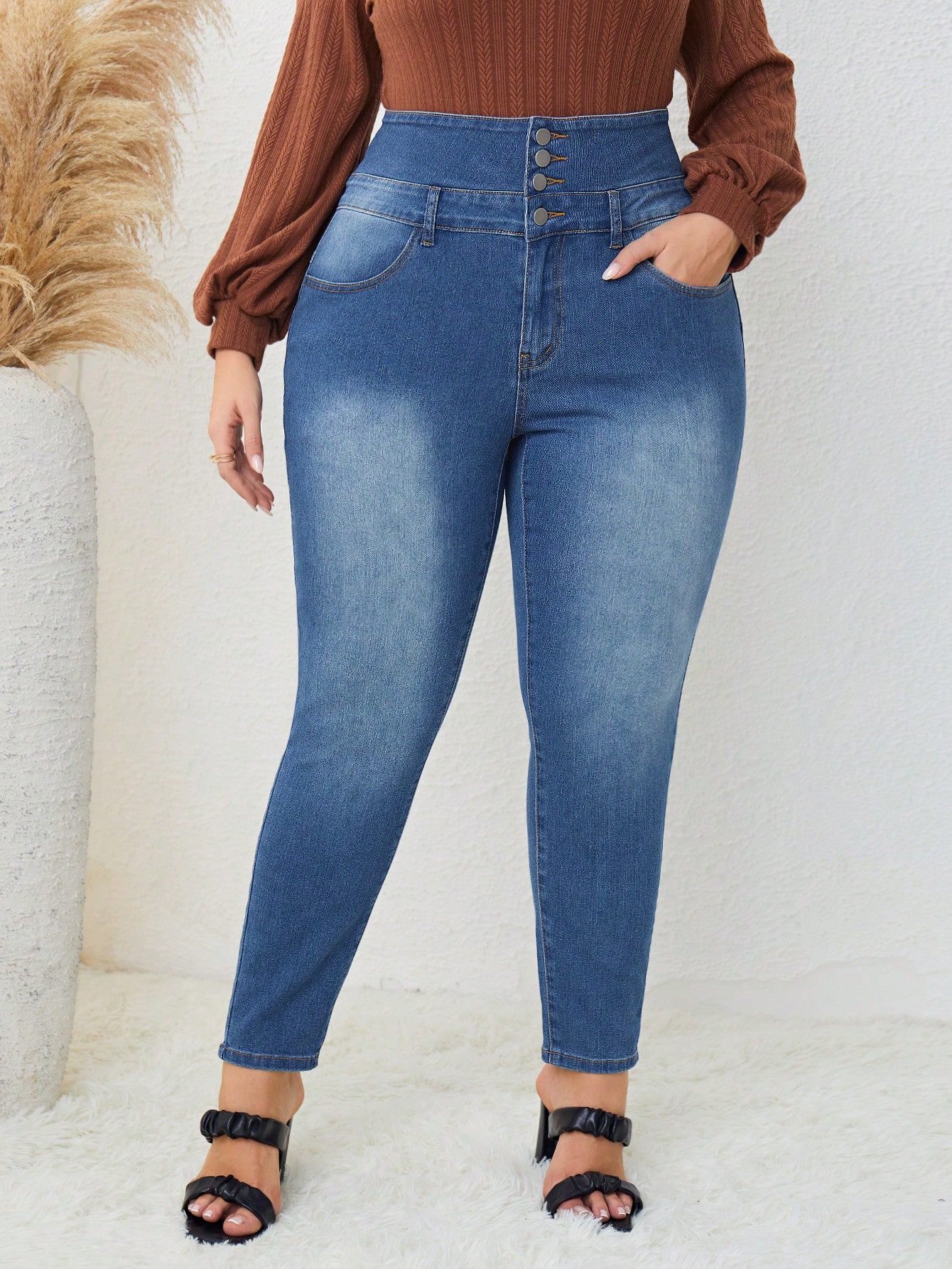 LUNEPlusButtonFrontSkinnyJeans_23889027_details_5