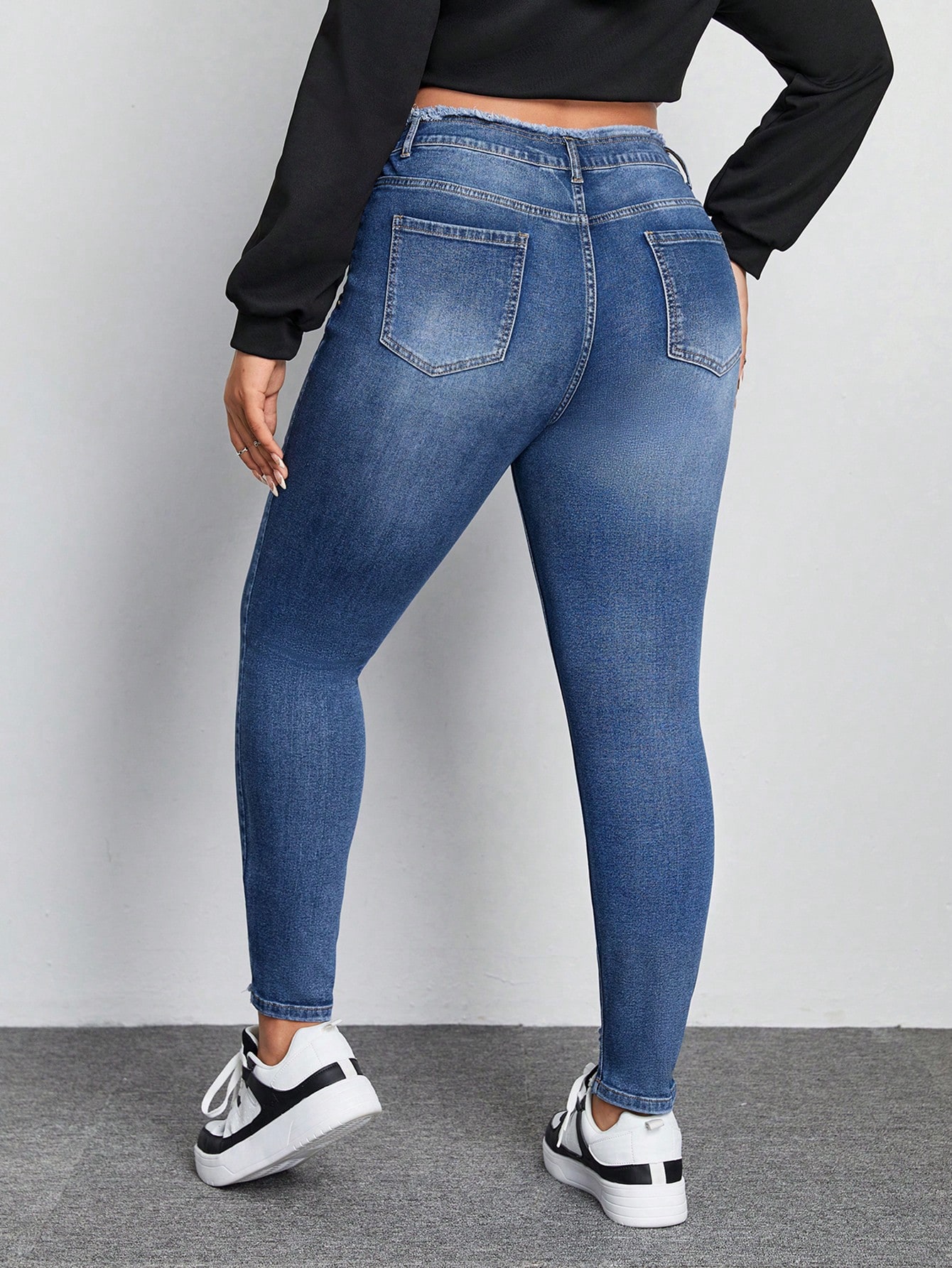 PlusHighWaistRippedRawCutSkinnyJeans_24911021_details_1