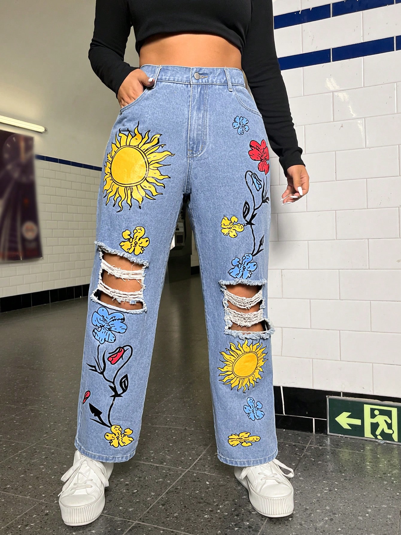 ICONPlusSun-FloralPrintRippedStraightLegJeans_21188952_details_0