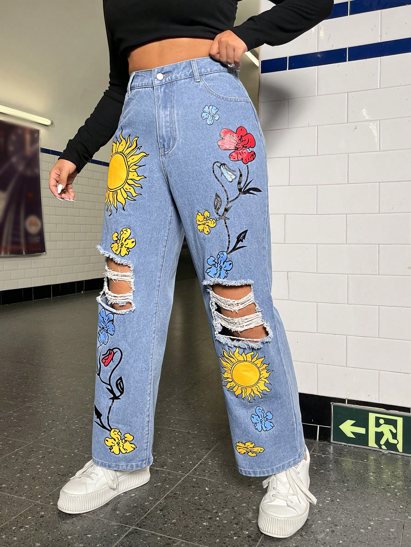 ICONPlusSun-FloralPrintRippedStraightLegJeans_21188952_details_4