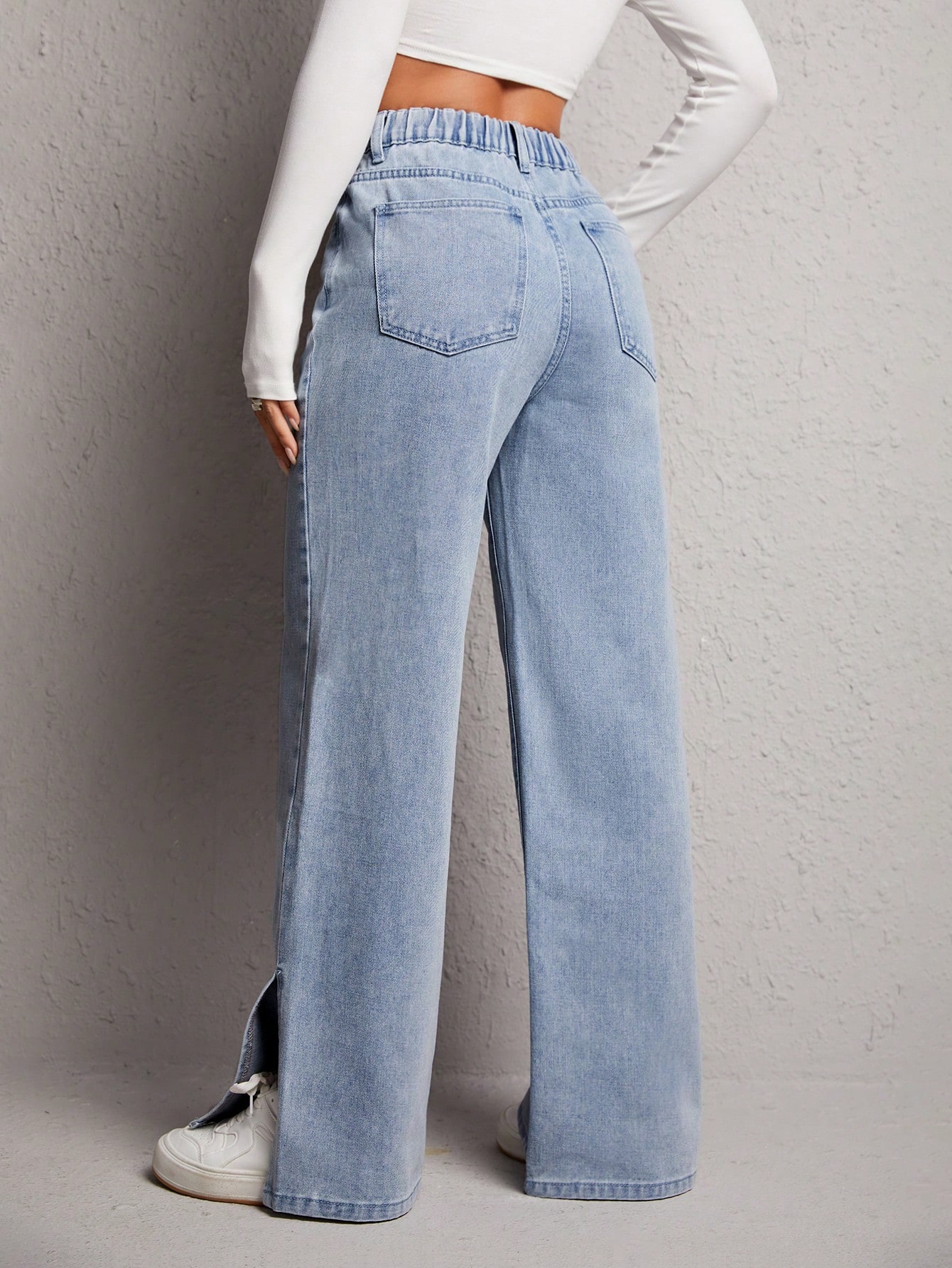 PETITESlantPocketSplitHemJeans_20405091_details_1