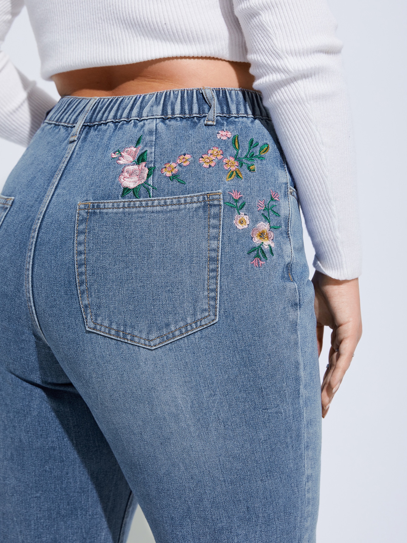 PlusHighWaistFloralEmbroideryMomFitJeans_11991002_details_3