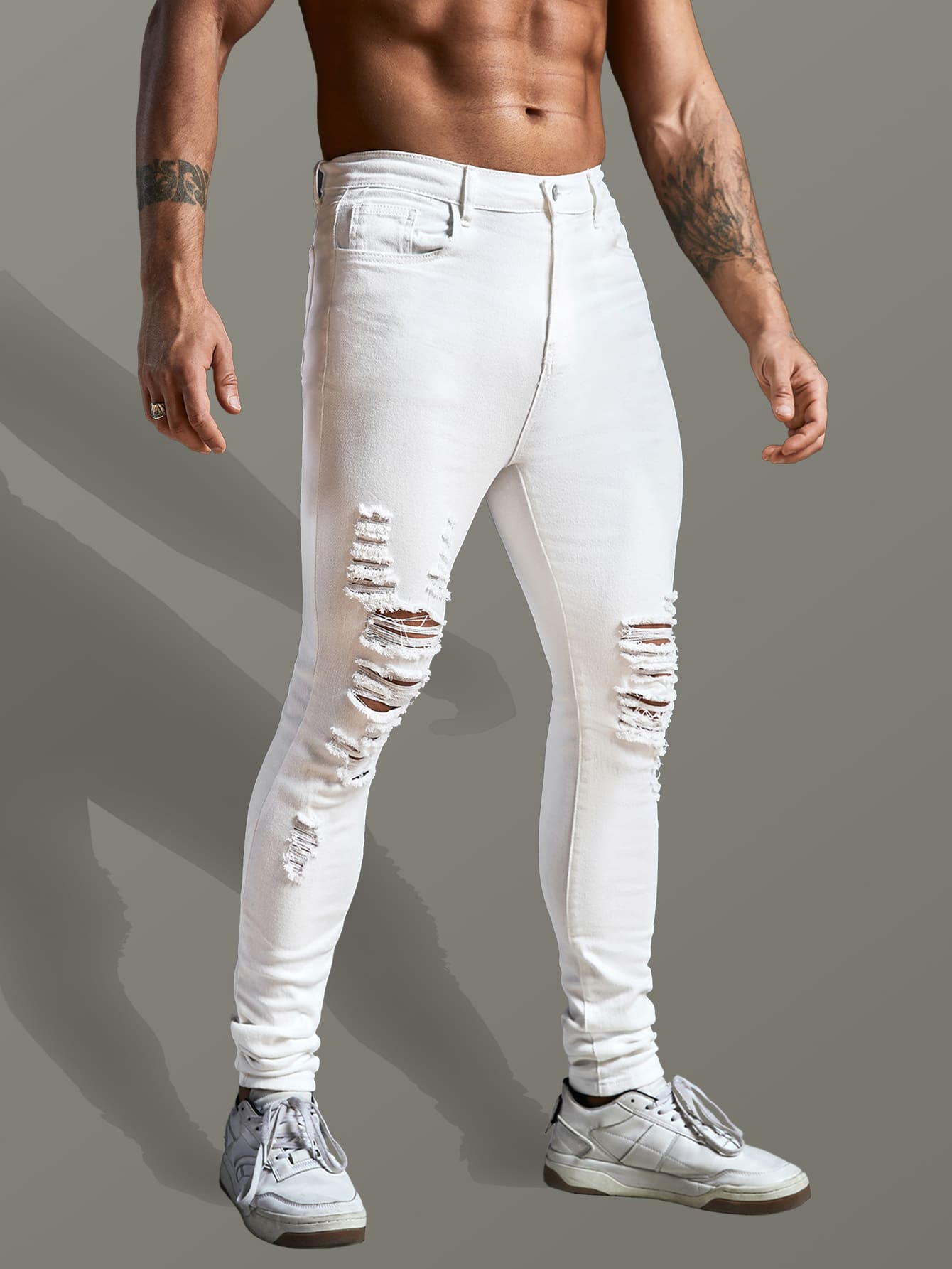 ManfinityMenRippedFrayedSkinnyStackedJeans_12714895_details_7