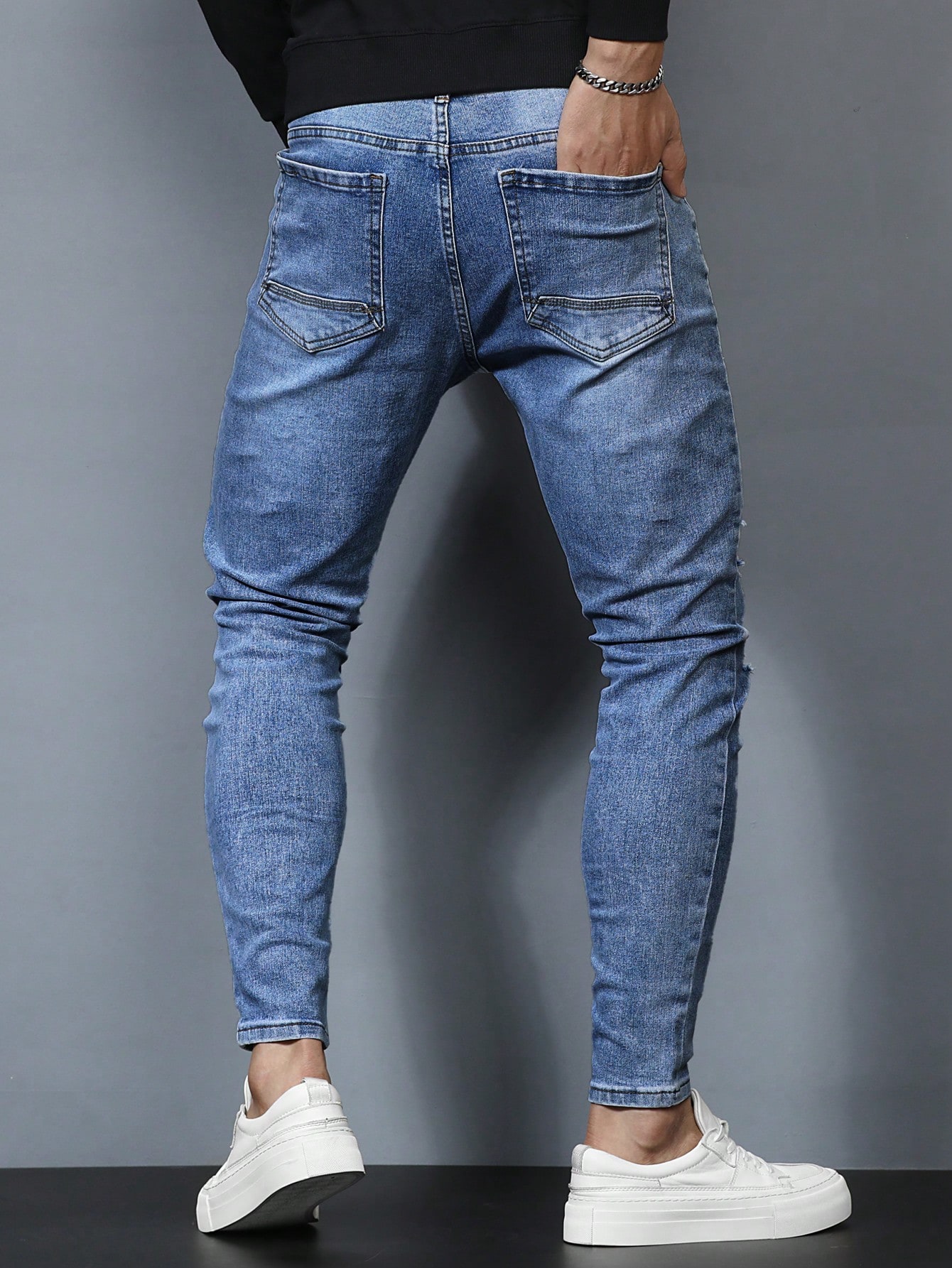 ManfinityLEGNDMenCottonRippedFrayedSkinnyJeans_15212762_details_2