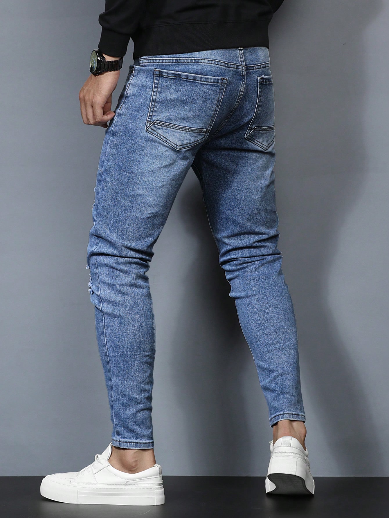 ManfinityLEGNDMenCottonRippedFrayedSkinnyJeans_15212762_details_3