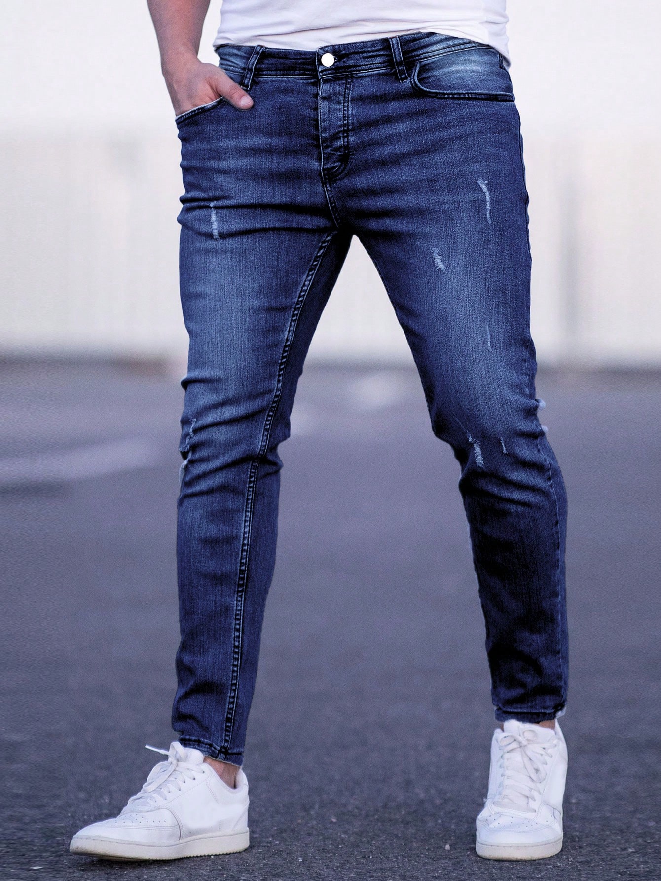 ManfinityHommeMenBleachWashCatScratchSkinnyJeans_17644829_details_0