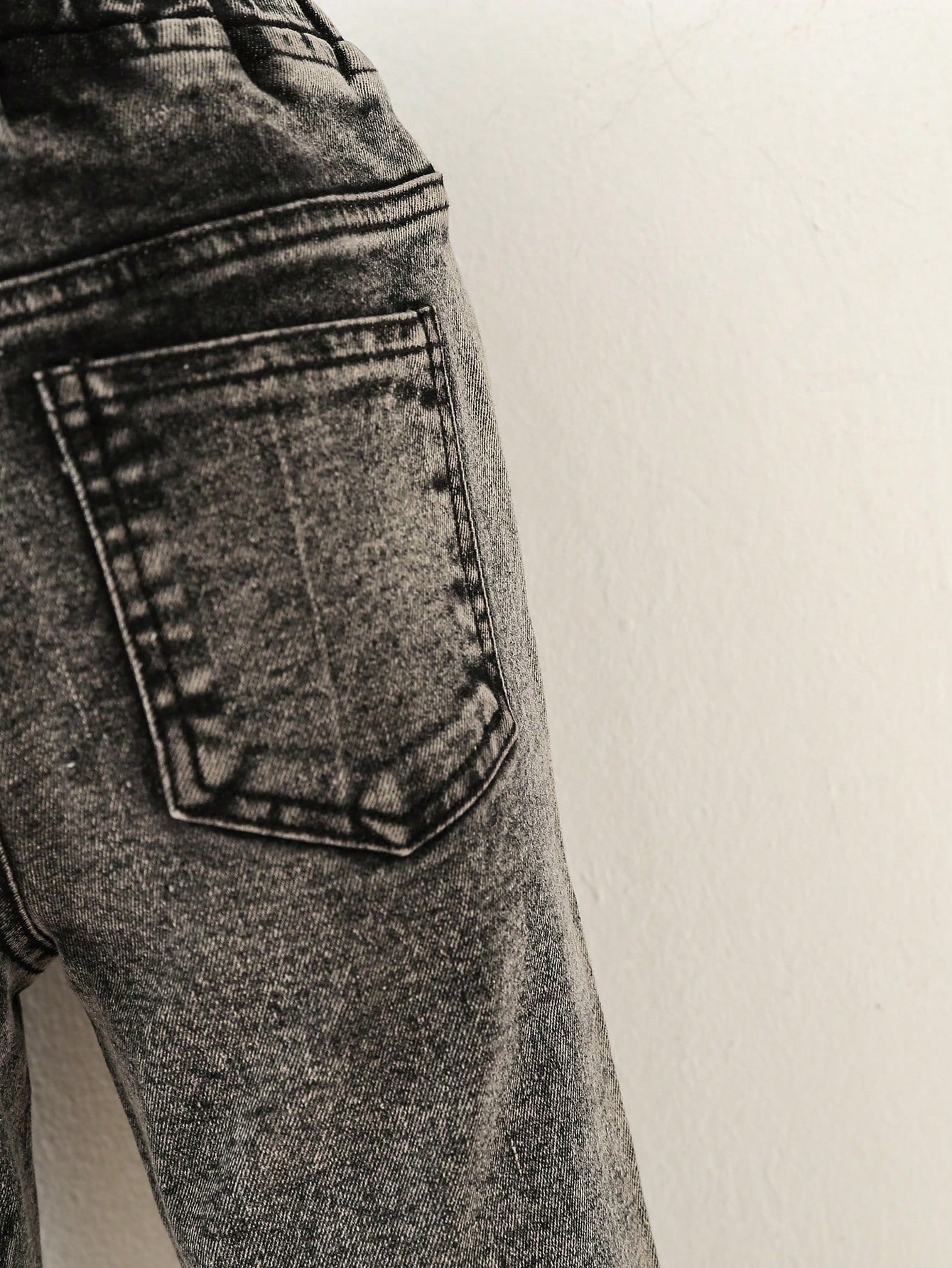 YoungGirlButtonFlySlantPocketElasticWaistJeans_24155527_details_5