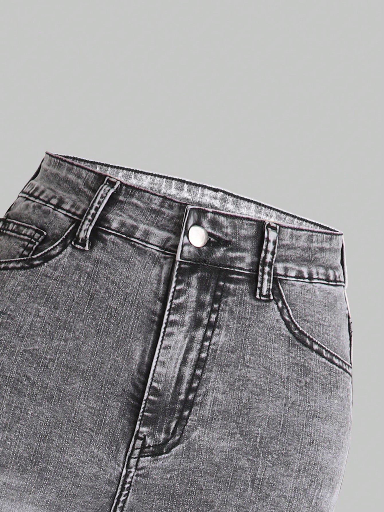 TeenGirl1pcHighWaistFlareLegJeans_24988543_details_3