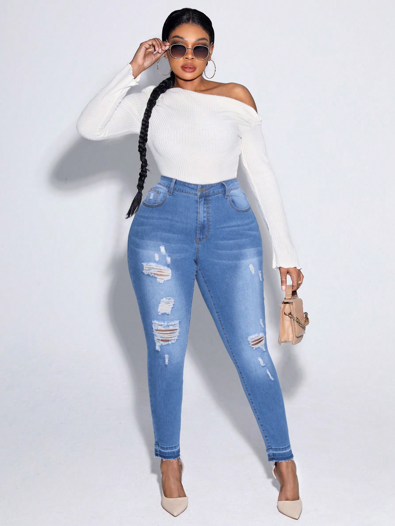 EZwearPlusRippedRawCutSkinnyJeans_23628303_details_4