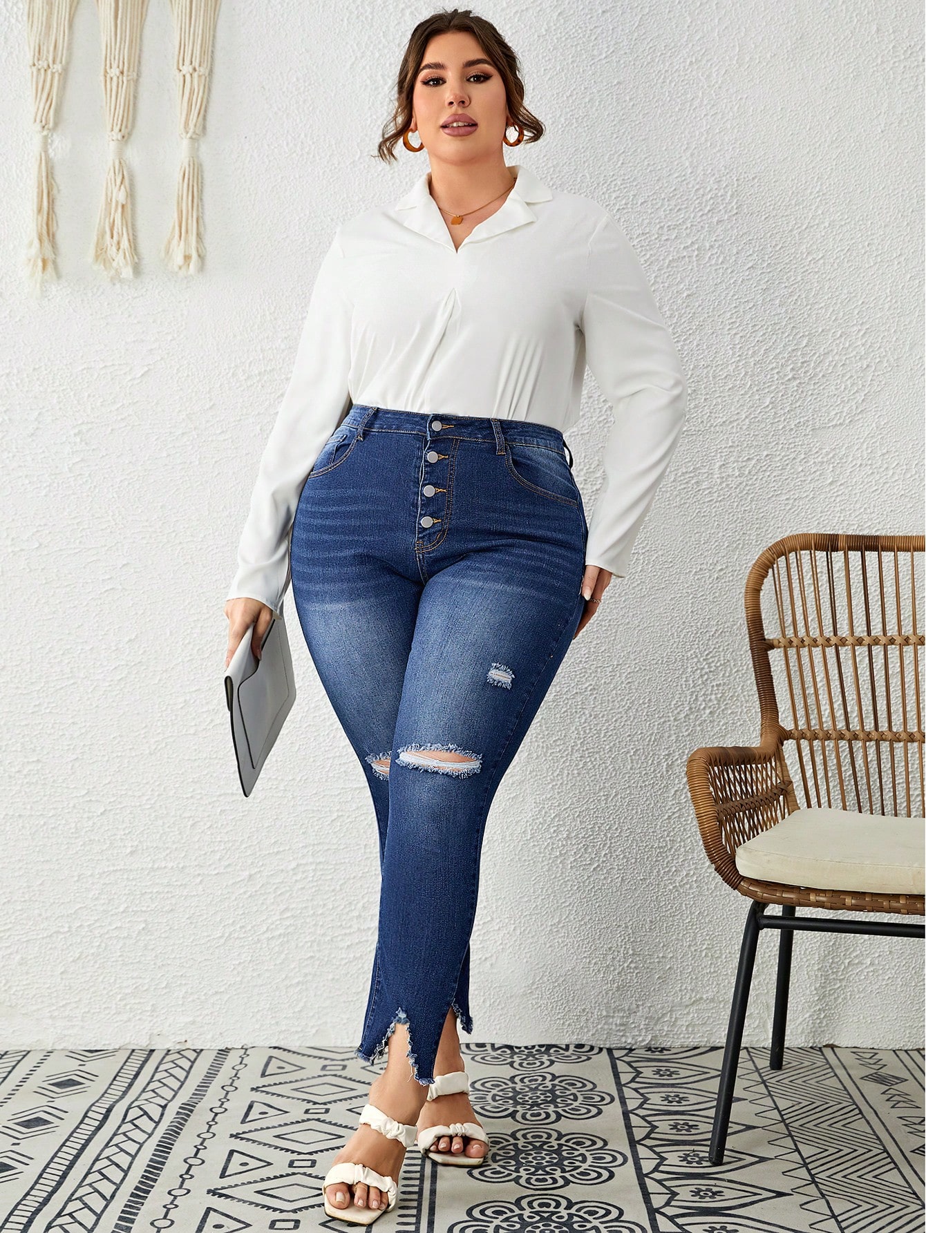 LUNEPlusButtonFlyRippedRawCutSplitHemSkinnyJeans_23297105_details_4