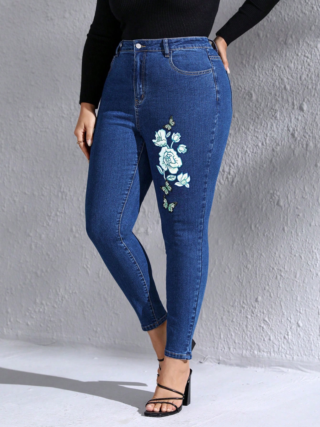 LUNEPlusFloralPrintSkinnyJeans_24644280_details_2