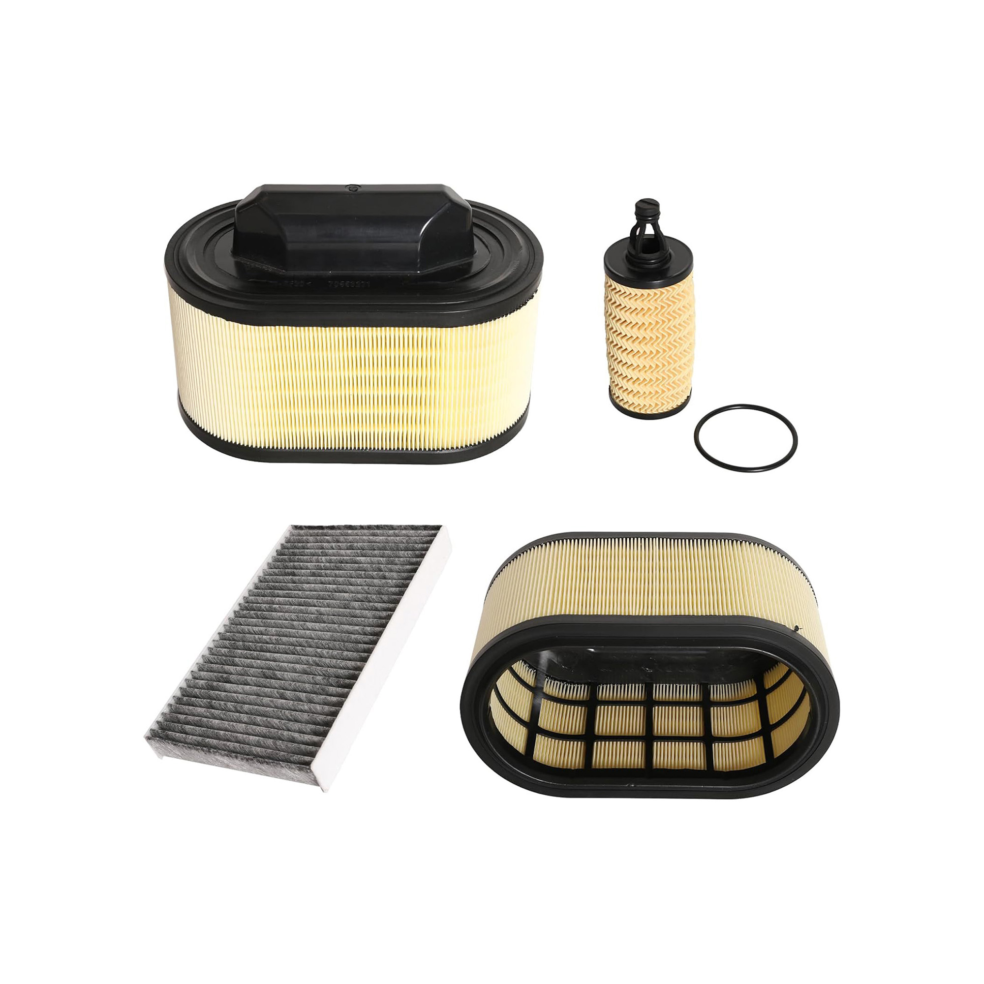 670001545 4PCS Engine Air Filter and Oil Filter&Cabin Air Filter