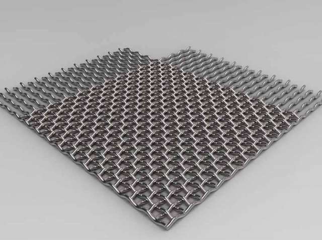 StainlessSteelCrimpWovenMesh1