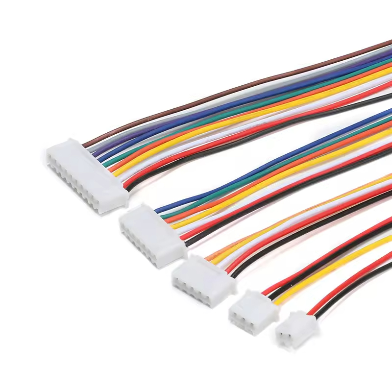 JSTWiring10PinJSTConnectorWireHarnessAssemblyXHSHFlatRibbonJumperCableHarness-Main-01