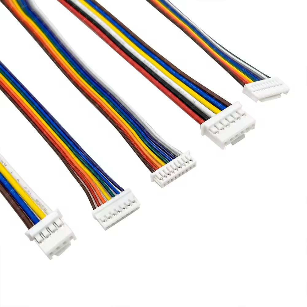 JSTWiring10PinJSTConnectorWireHarnessAssemblyXHSHFlatRibbonJumperCableHarness-Main-05