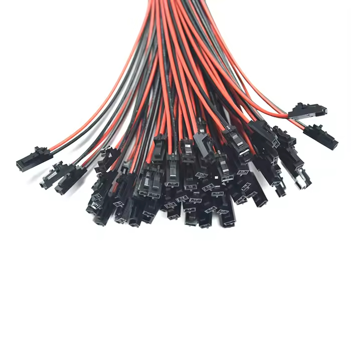 Molex0050579402CONNRCPTHSG2POS2.54毫米电缆组件0.1英寸2.54毫米节距电线100722AWG定制线束-Main-05