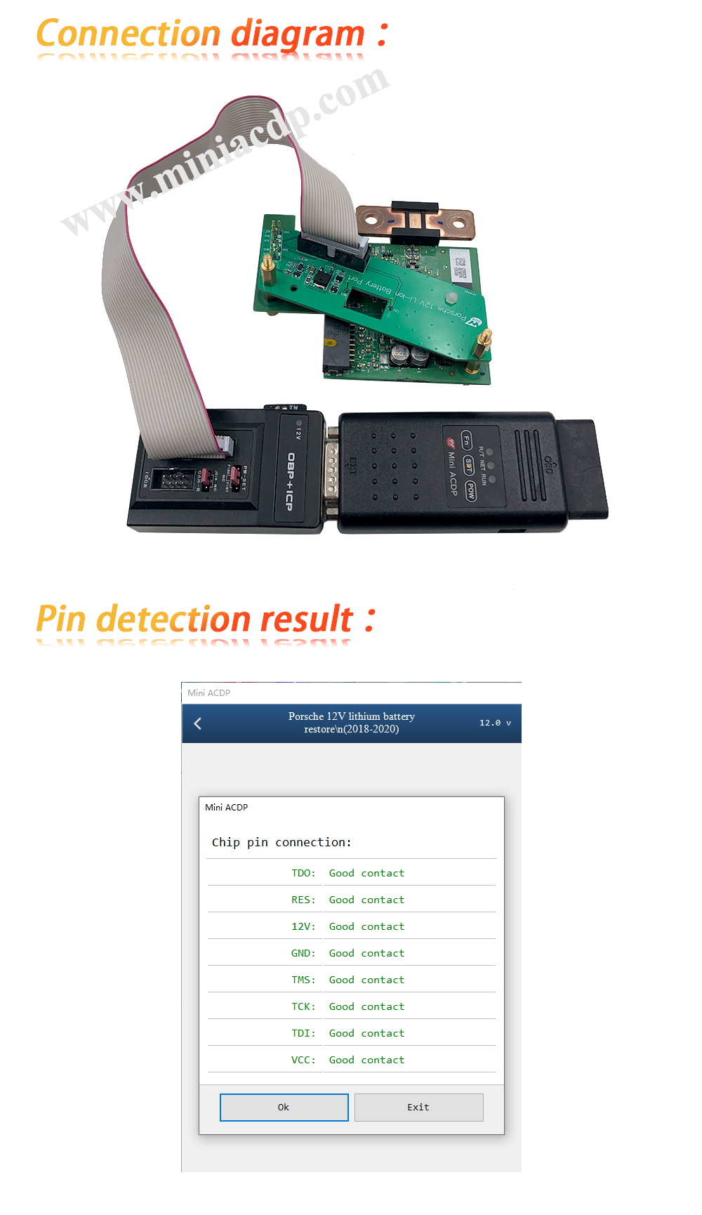 Battery Restore with License A901 Yanhua ACDP Module 23 for 2018-2020 ...