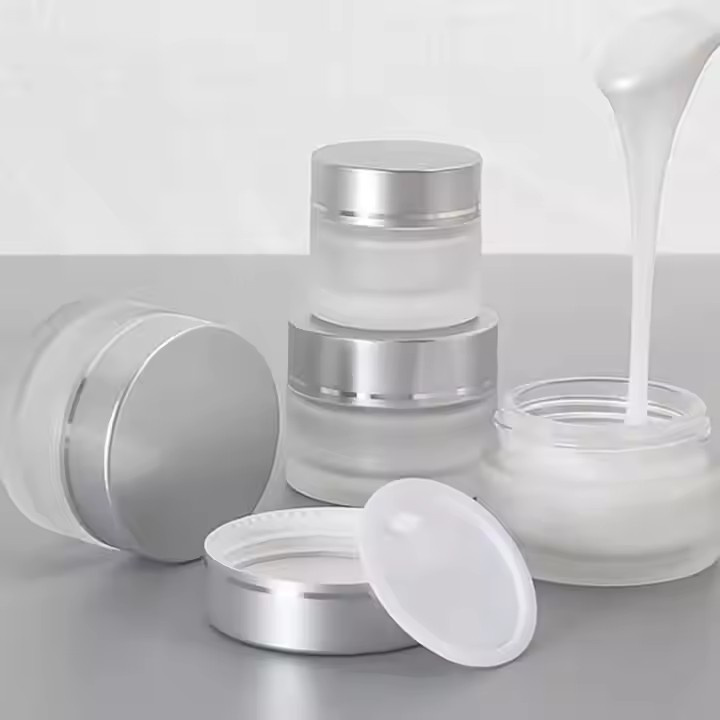 Skincareplasticjar3g5g10g30g50g100gwhiteblackppCosmeticcreamcontainer