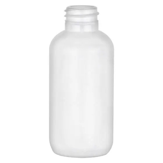 5PlasticBottles,2oz.50-HDPEPCR,BostonRoundWithA20410Finish