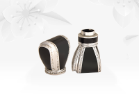 Enamellipstickcapsblackgold