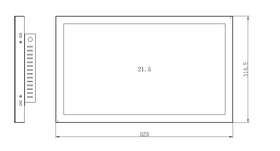 GW铁框款21.5