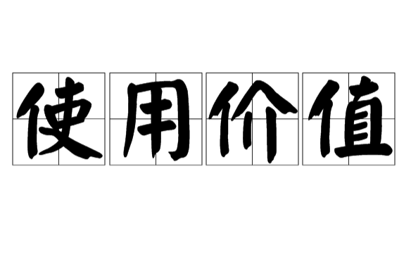 使用价值