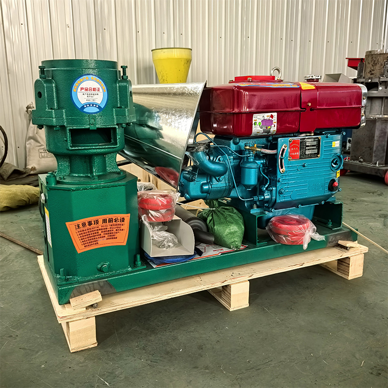 Diesel pellet machine