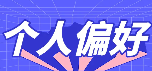个人偏好