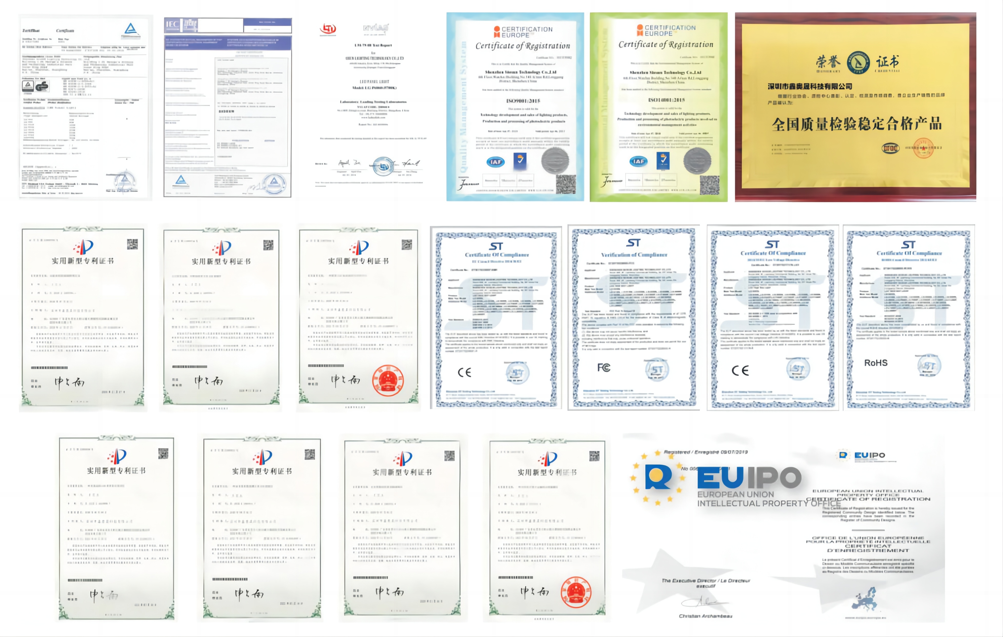 SIOSUN qualification certification