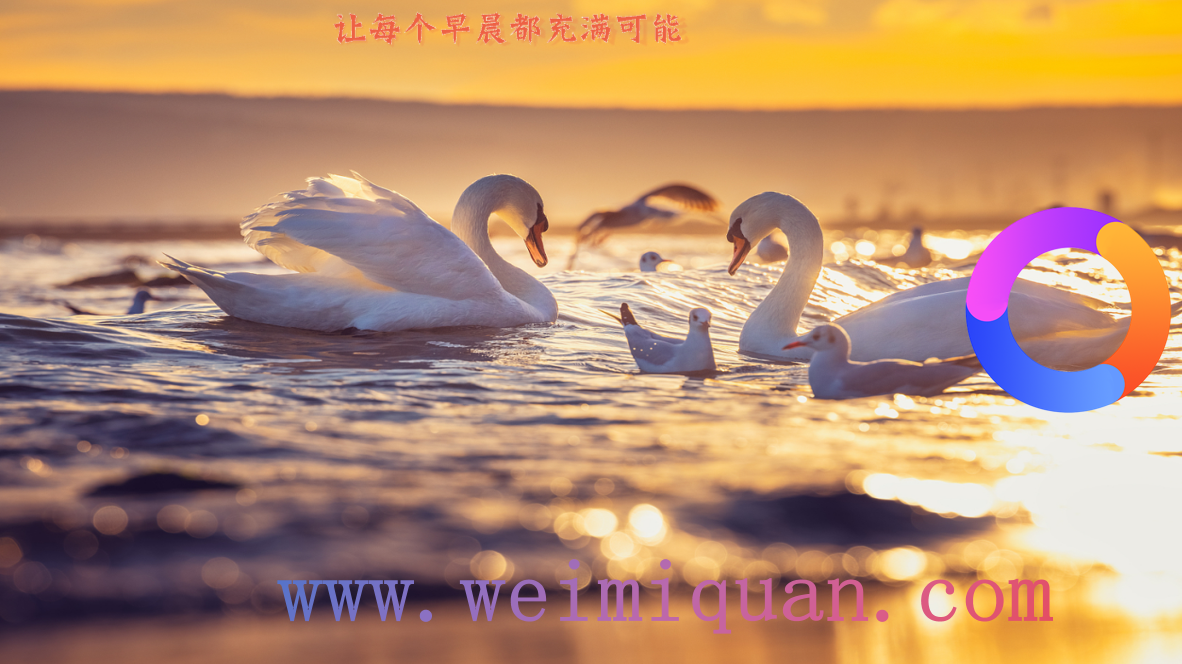 让每个早晨都充满可能