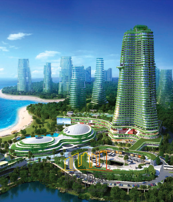 海之羽办公室森林城市2