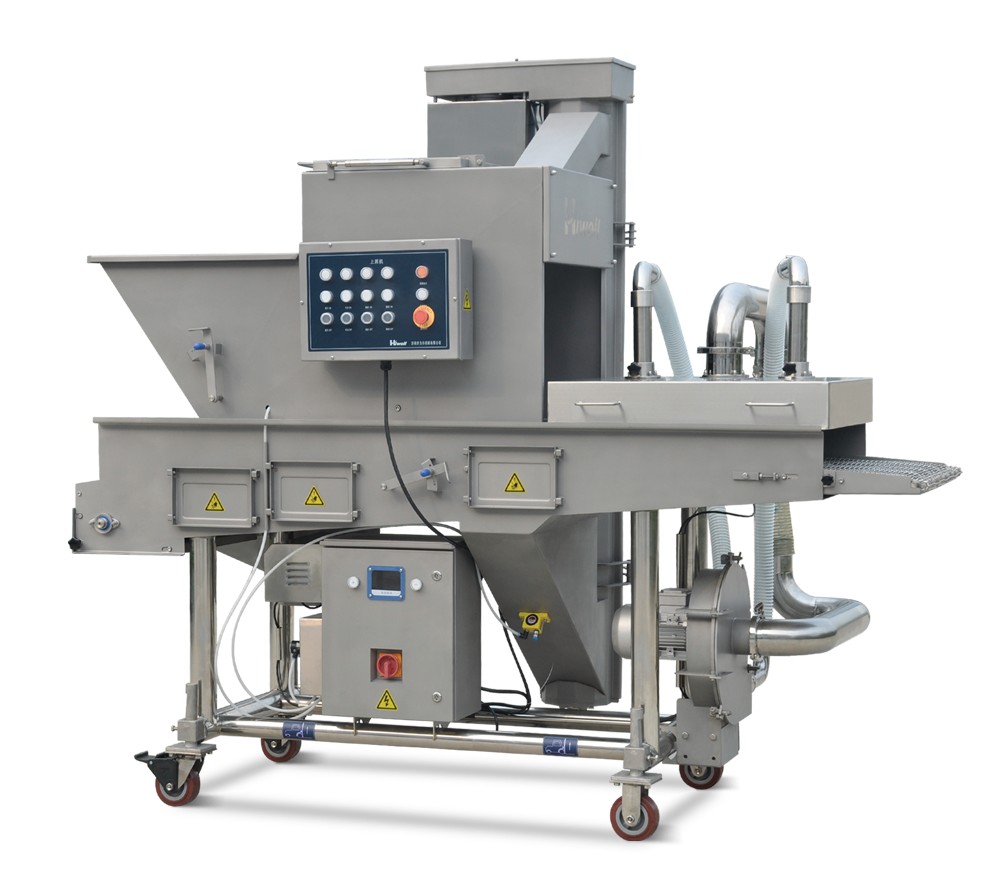 NBCrumb Breader 400-V Automatic Bread Crumb Coating Machine-Nimblous ...
