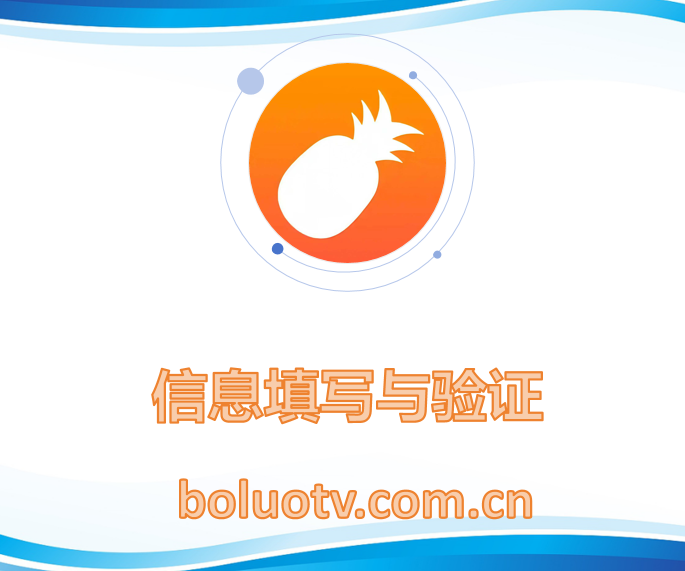 信息填写与验证

