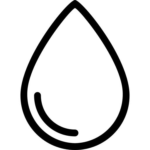 Transparent liquid dyes icon