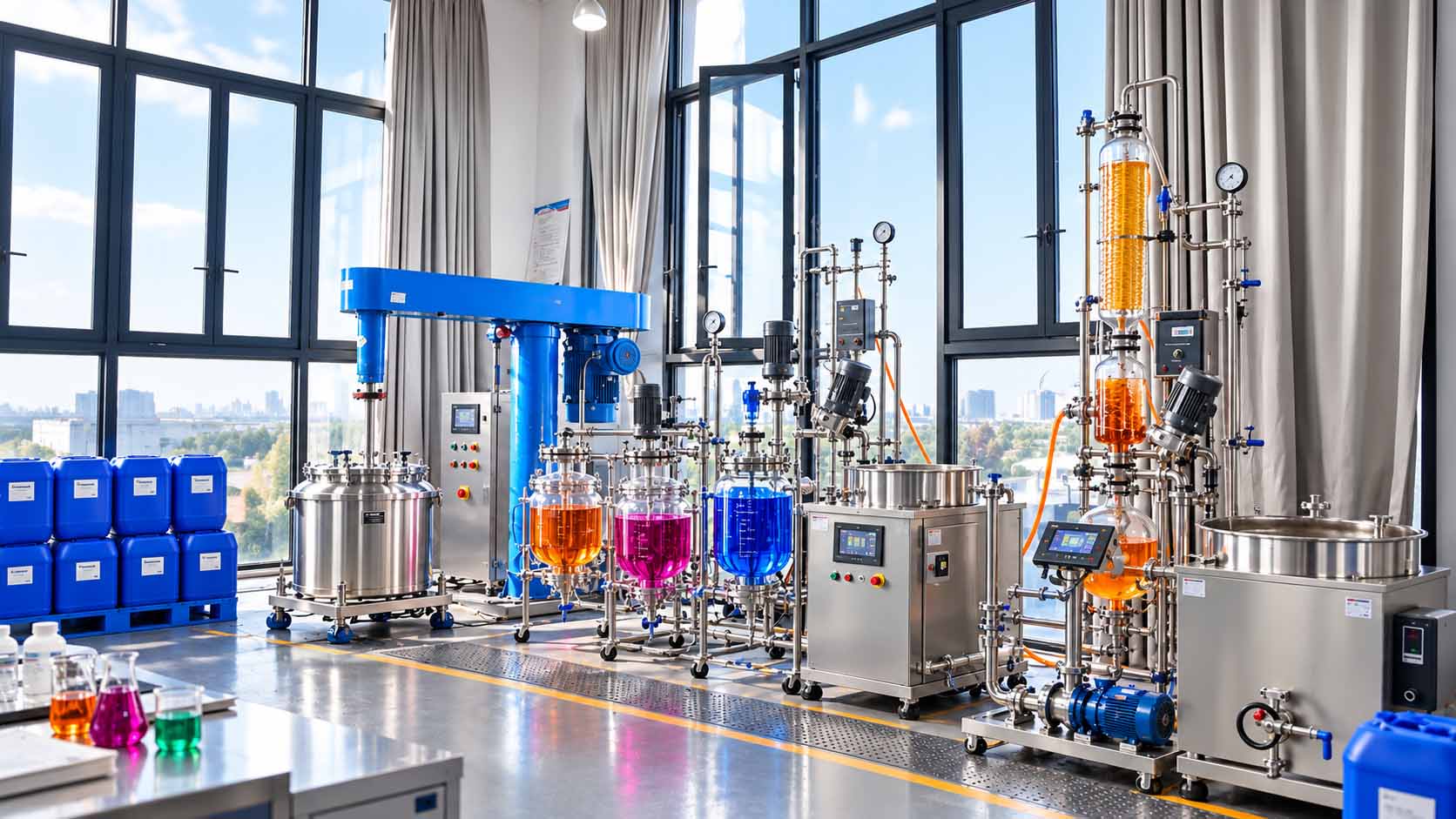 Free sample service for color evaluation and compatibility testing