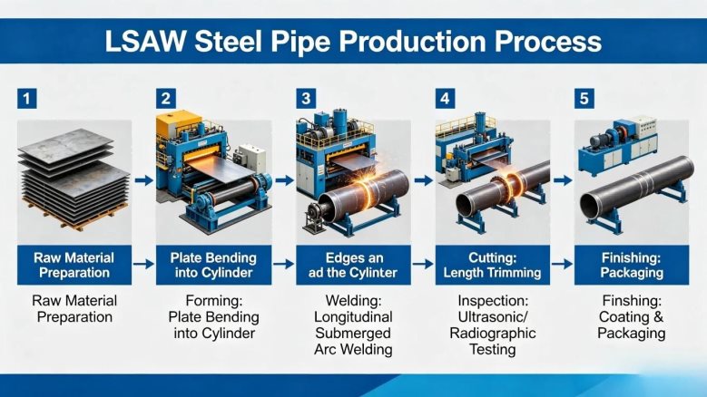 API 5L X70 PSL2 LSAW11