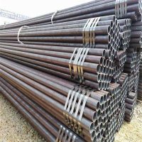 ASTMCortenERWWeldedSteelPipeQ235Q355StructuralCarbonSteelTubeSch40Sch806''8''12''BuildingConstructionMaterial