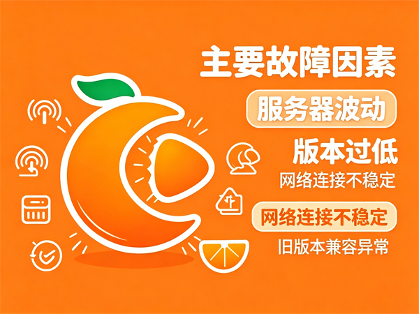 橘子视频打不开