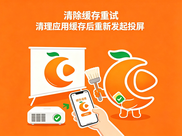 橘子视频投屏问题